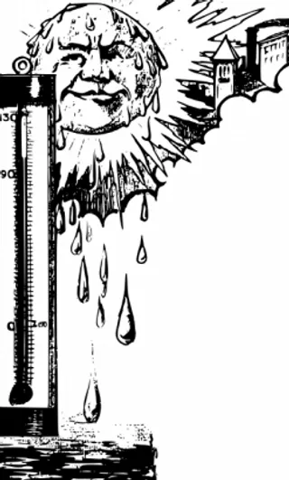 熔化的太阳矢量图像