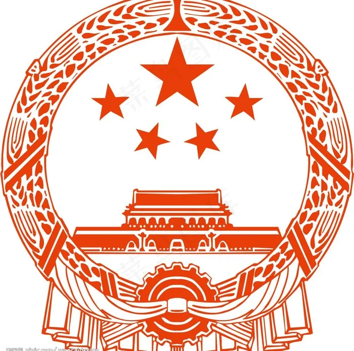*国徽图片ai矢量模版下载