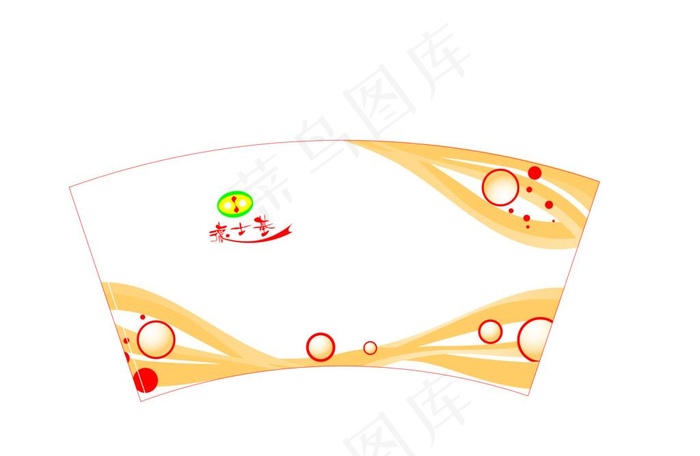 可乐包装 杯子包装图片psd模版下载