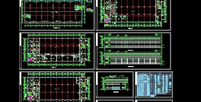 装配车间建筑扩初建筑设计图