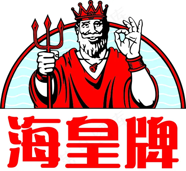 海皇牌食用油LOGOcdr矢量模版下载