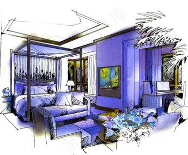 卧室效果图