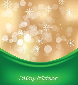 梦幻光斑雪花背景图片