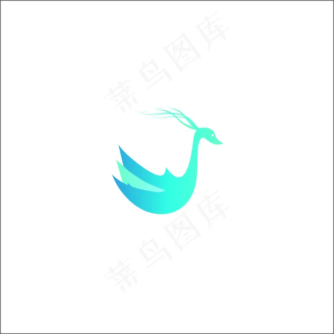 鹅logo(210X297)cdr矢量模版下载