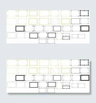 中式花纹边框素材