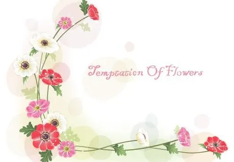 韩国植物装饰边框矢量图42