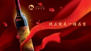 红酒广告模板设计