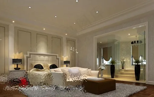 欧式卧室效果图图片