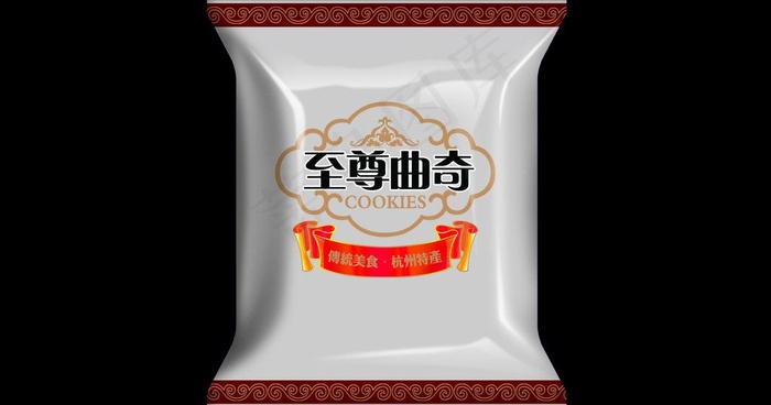 曲奇包装图片