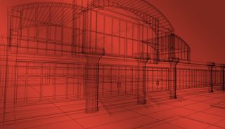 创意建筑名片模板