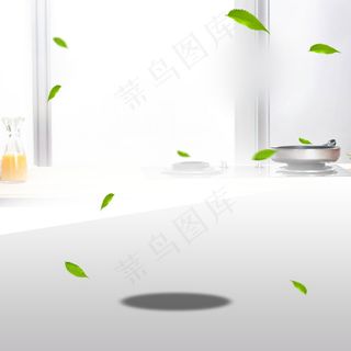 现代简约厨房背景主图
