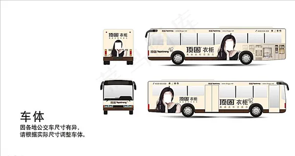 顶固衣柜车体图片