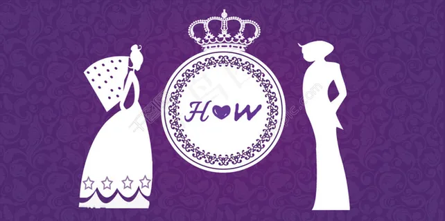 紫色婚礼LOGO背景 紫色婚礼LOGO背景