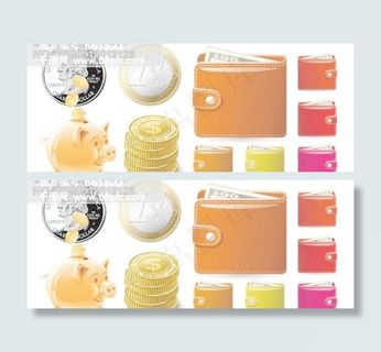 金钱 主题 矢量素材