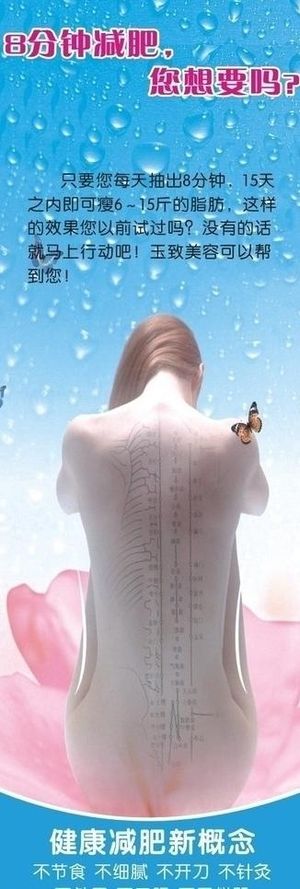 美容园x展架图片