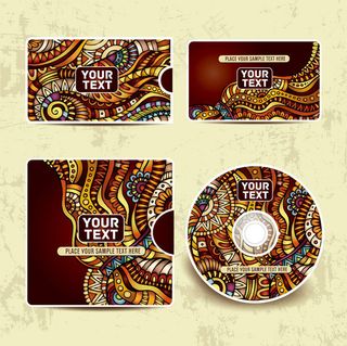 简单花纹图案矢量素材