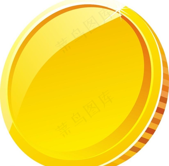 硬币 金币图片cdr矢量模版下载