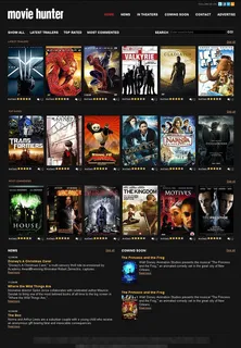 电影网站界面设计HTML(CSS)... 电影网站界面设计HTML(CSS)...