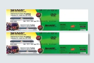 sharp dvd5200包装盒设...