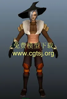 帅气游戏角色游戏模型