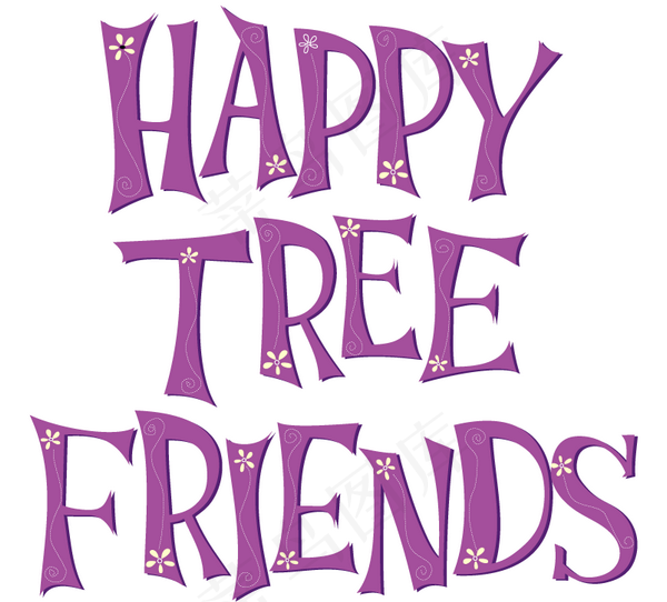 Happy_Tree_Friend...ai矢量模版下载
