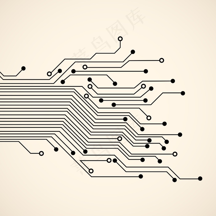 摘要电路背景eps,ai矢量模版下载