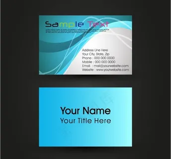 个性创意名片图片