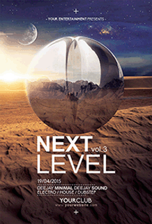 Next level 3 Flyer Template