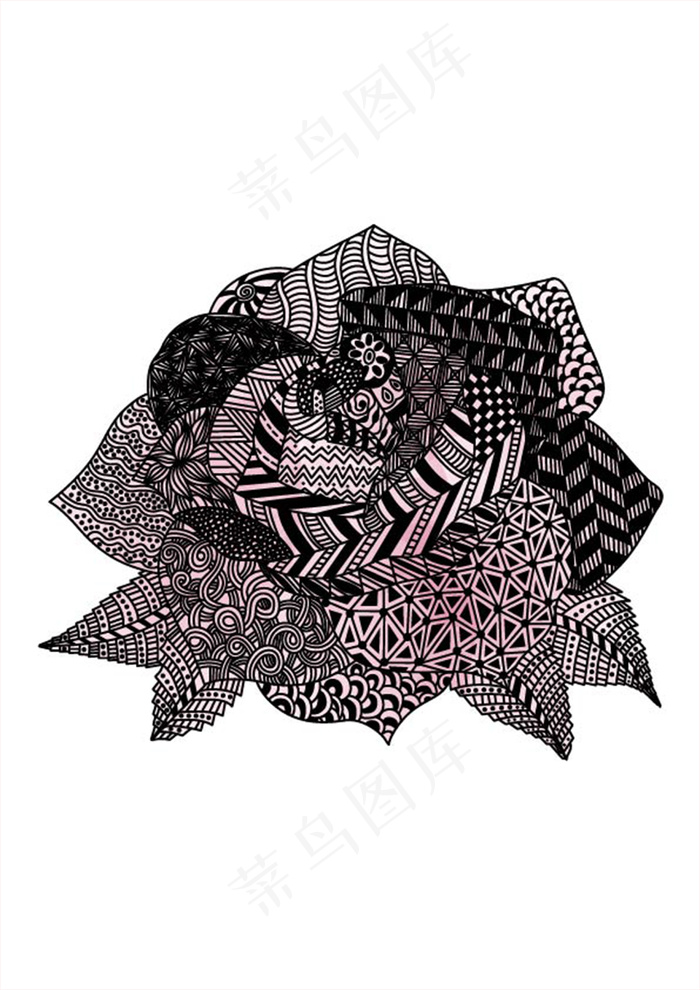 抽象几何图案背景