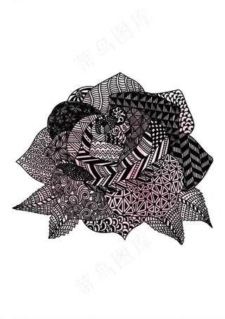 抽象几何图案背景