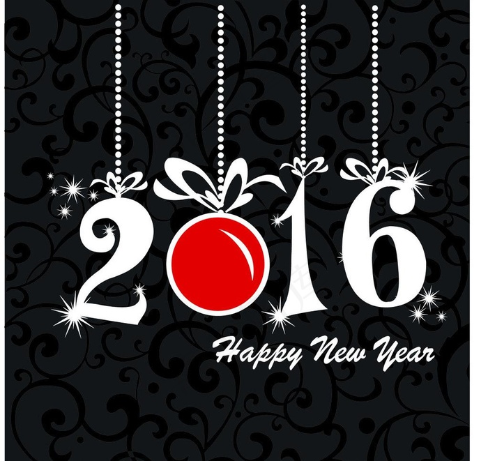 2016年份图片ai矢量模版下载