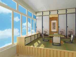 日式榻榻米素材