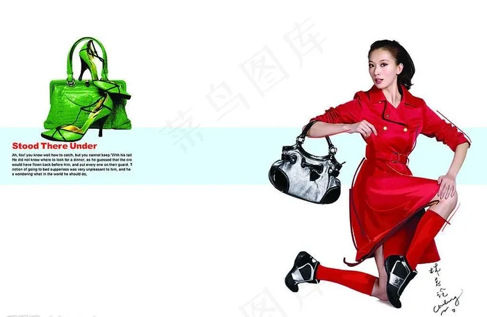 林志玲包广告图片psd模版下载