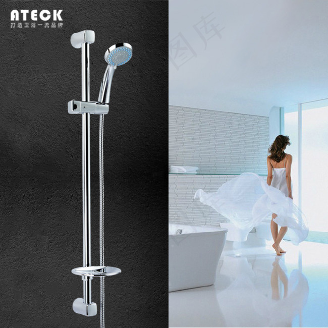 美女背景卫浴主图