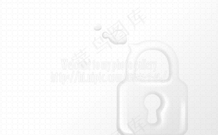 锁头图片eps,ai矢量模版下载