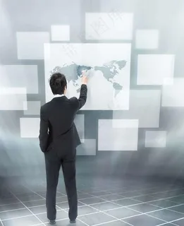 数字时代白领图片