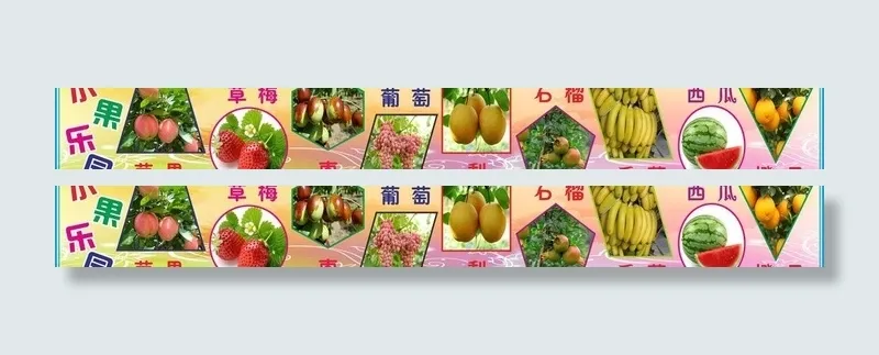 幼儿园小学展板 水果乐园图片