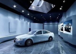 豪华汽车奥迪展示