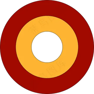卡塔尔剪贴画圆