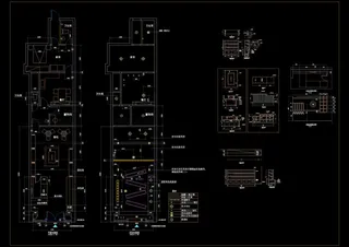 面包店装修建筑图