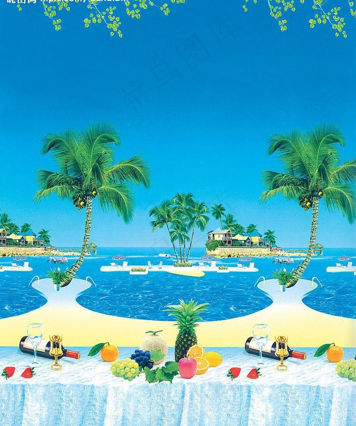 自然风景画图片