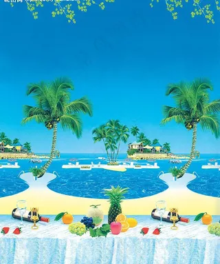 自然风景画图片