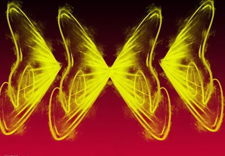 梦幻蝴蝶翅膀笔刷图片 梦幻蝴蝶翅膀笔刷图片