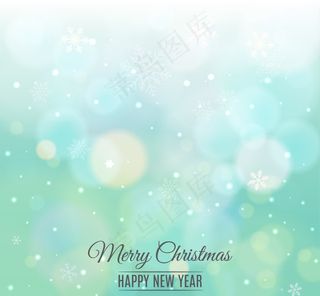 圣诞快乐新年背景