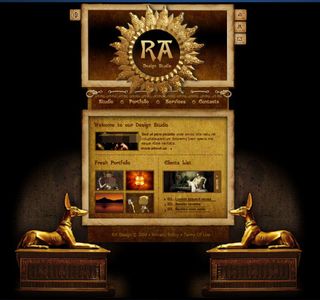 华丽网页风格模板flash网站模板