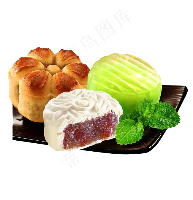 淘宝天猫中秋节日月饼PNG免扣素材...psd模版下载