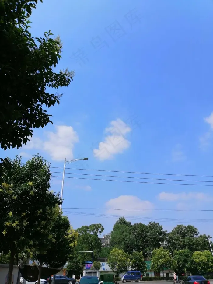 蓝天