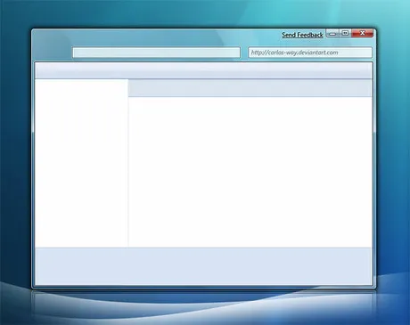 Windows7界面窗口模板素材psd模版下载