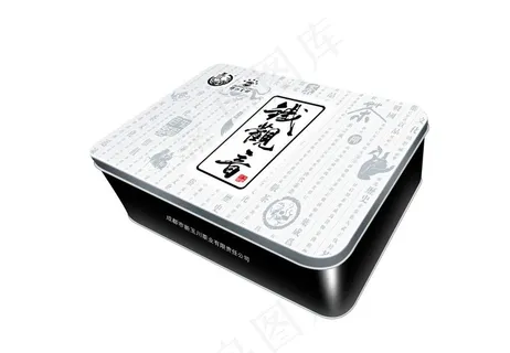 铁观音茶包装（展开图）图片