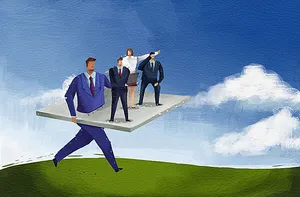 卡通职业人物插画